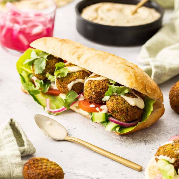 Falafel sandwich